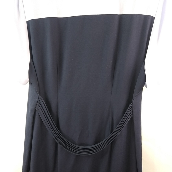 Lady Dorby 16W Navy Lavender Shirt Dress Plus - Picture 7 of 8